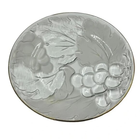 Glass Dessert / Appetizer Plates - Set of 8 - Picture 2 of 3